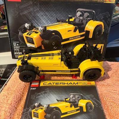Lego ideas 21307 caterham seven 620r manual & box