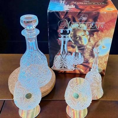 Cristal d arques masquerade 3 piece set