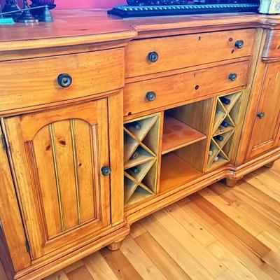 Stanley furniture vineyard" service cabinet