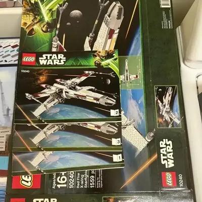 Lego star wars 10240 ucs x wing starfighter manual & box