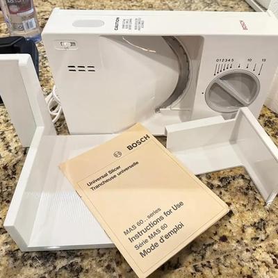 Bosch universal slicer