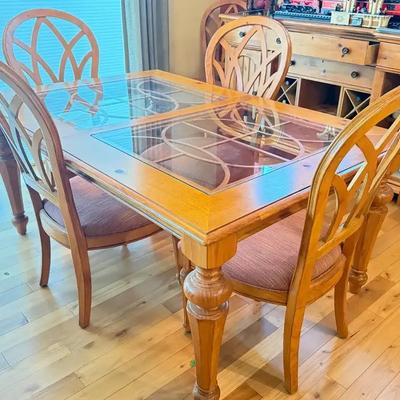 Stanley furniture company table 6 chairs