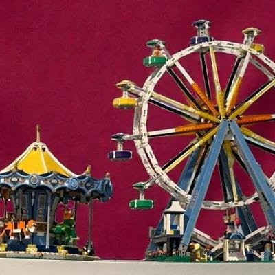 Lego creator expert fairground series10247 10257 manuals & boxes