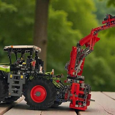 Lego technic 42054 claas xerion 5000 trac vc set manual & box