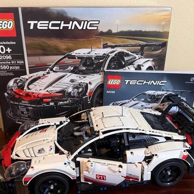 Lego technic 42096 porsche 911 rsr car manual & box