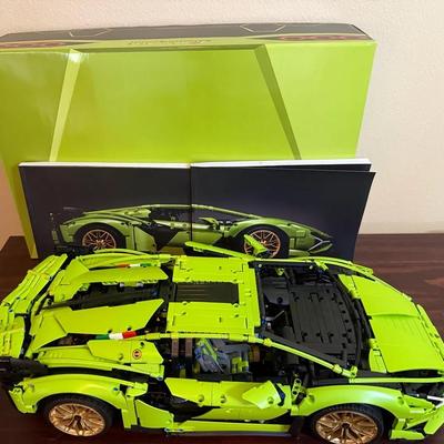 Lego technic lamborghini car manuals & box