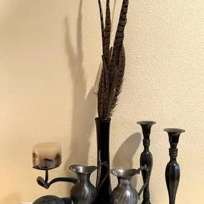 Decor candle holders vases
