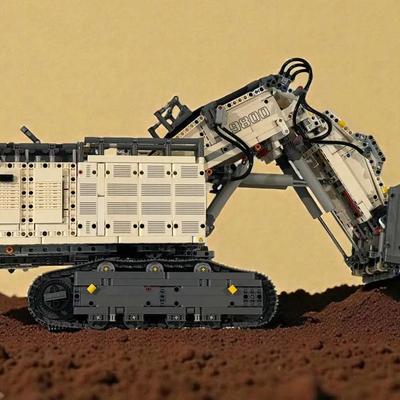 Lego technic 42100 liebherr r 9800 excavator manual, & box