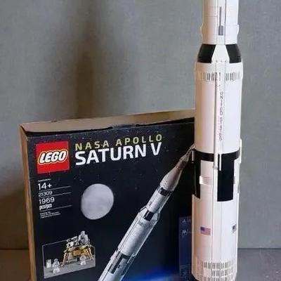 Lego nasa saturn apollo v 21309 manual, & box