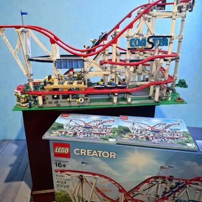 Lego creator 10261 roller coaster manual & box