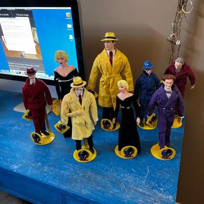 Sale Photo Thumbnail #31: Madonna Dick Tracy Figures