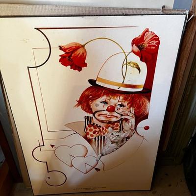 “Le Clown Au Coquelicot” Clown and The Poppy