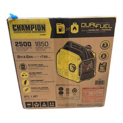 Sale Photo Thumbnail #22: Champion Power Equipment 2500-Watt Ultralight Dual Fuel Inverter Generator