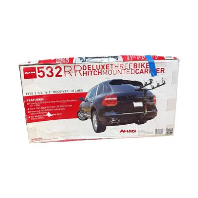 Sale Photo Thumbnail #6: Allen Sports 532RR Deluxe Three-Bike Hitch-Mounted Carrier