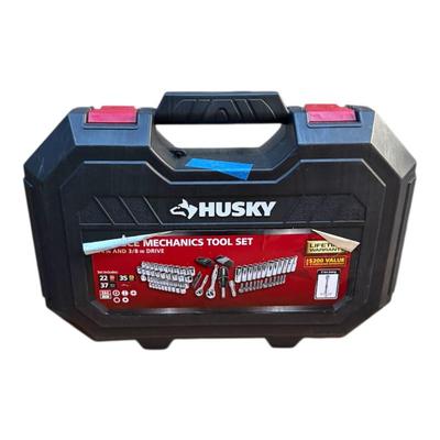 Sale Photo Thumbnail #8: Husky Mechanics Tool Set – 1/4” & 3/8” Drive (in Hard Case)