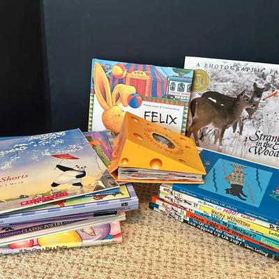 Children’s Picture Book Lot – Dr. Seuss, Winnie the Pooh, Curious George & Classics