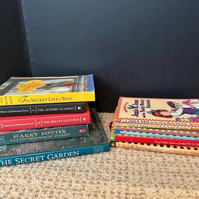 Children’s & Young Adult Book Lot – Junie B. Jones, Harry Potter, A Series of Unfortunate Events & M