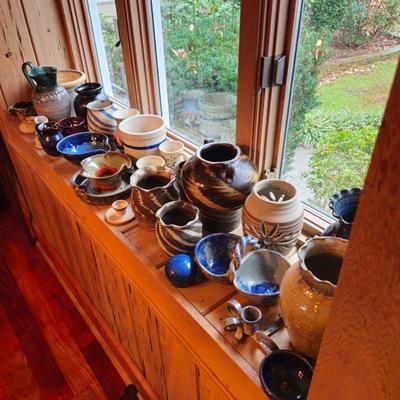 Sale Photo Thumbnail #32: Beautiful various handmade pottery