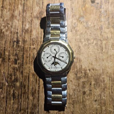 Vintage Baume & Mercier Triple Calendar Moon-Phases(14K Gold) WORKS