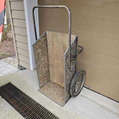 Vintage Wooden Whjeel barrow