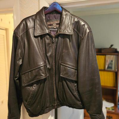 Sale Photo Thumbnail #82: Leather Members Only jacket