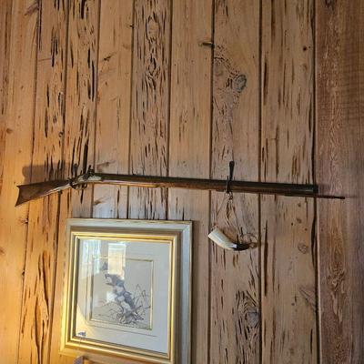 1850"s Black powder long rifle