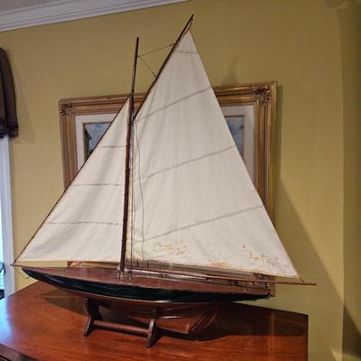 Sale Photo Thumbnail #22: 1901 Pond Boat yatch model