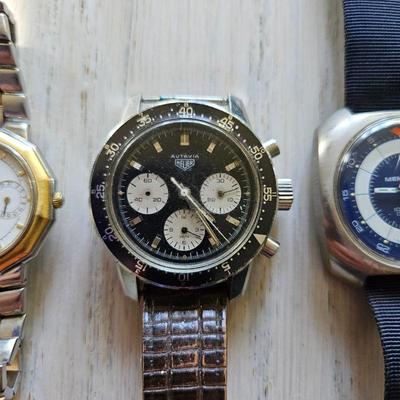 Sale Photo Thumbnail #9: Vintage Heur Auctavia Swiss watch