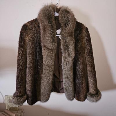  Vintage Handmade Fur Coat
