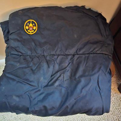 Sale Photo Thumbnail #78: Vintage Boy scout sleeping bag