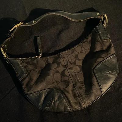 Black Coach Handbag