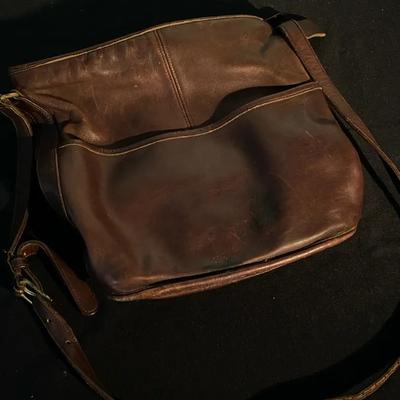 Leather Coach Purse 