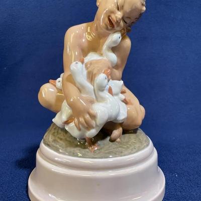 Dahl Jensen 1198 "Faun With Ducklings"