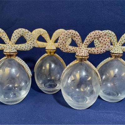 Elizabeth Taylor White Diamonds Factice Display Parfum Bottles,4pcs
