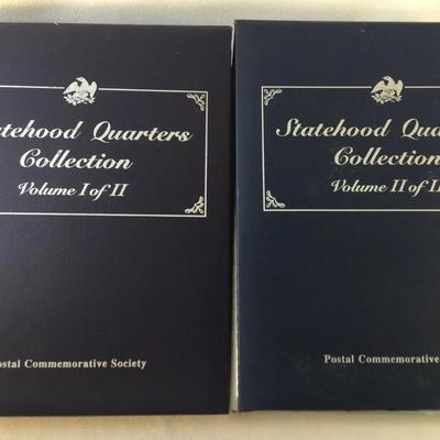 Postal Commemorative Society Complete Statehood Quarters Collection Vol 1&2 (2Pcs)
