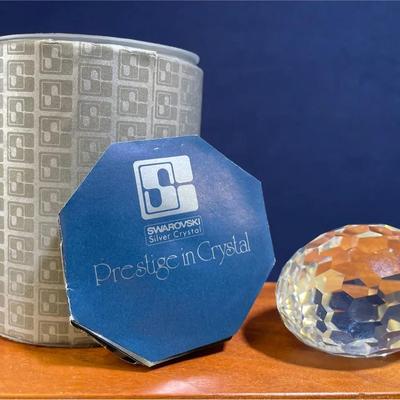 Swarovski Crystal Egg With Original Box