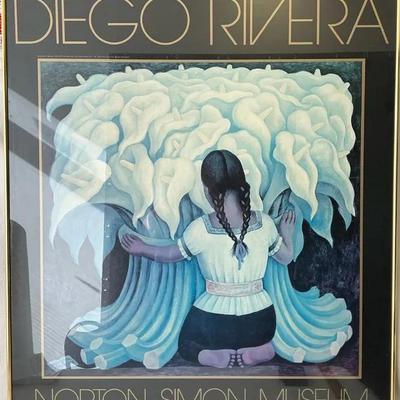 Diego Rivera Norton Simon Museum Exhibition Poster