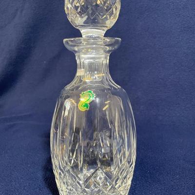 Waterford Crystal Decanter With Stopper, Vintage