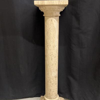 Stone Column Display Stand