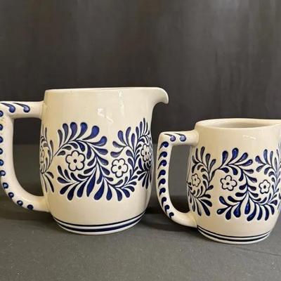 Two Ceramic Pitchers