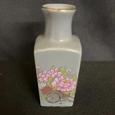 Amall Gray Vase Made in Japan