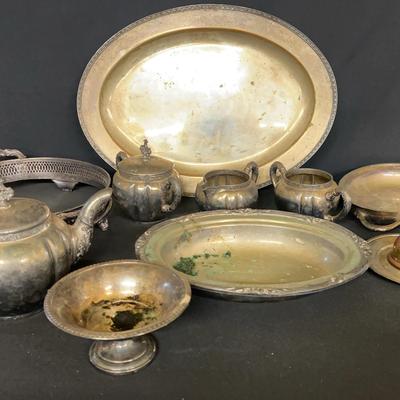 Mixed Lot of Silver Plated Items