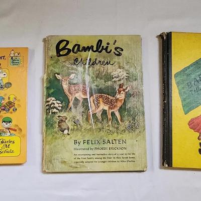 Vintage Children Book Lot 