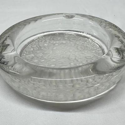 Vintage Littala Riite Glass Bowl/Ashtray 