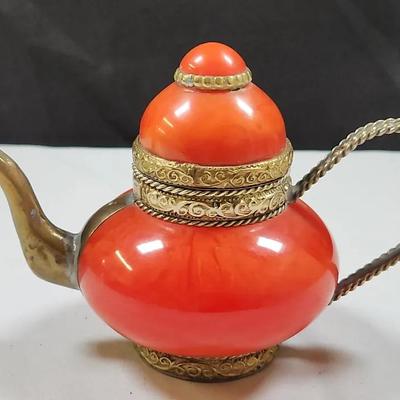 Nepalese Handcrafted Mini Teapot