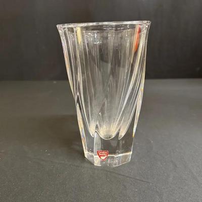Vintage Orrefors Residence Crystal Vase 
