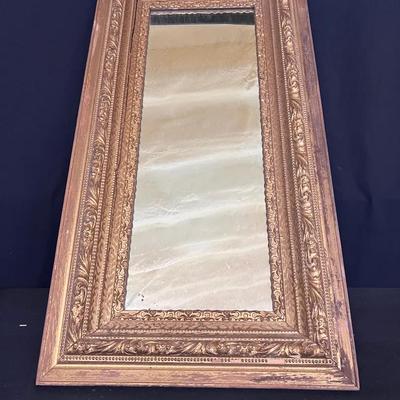 Gilt-framed Rectangular Mirror