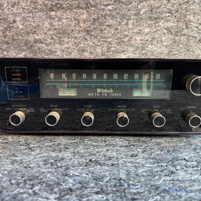McIntosh MR78 Stereophonic FM Tuner | Vintage Audio Component