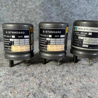 Q Standard Type 518-A | Frequency Standard Modules (3) | Test Equipment