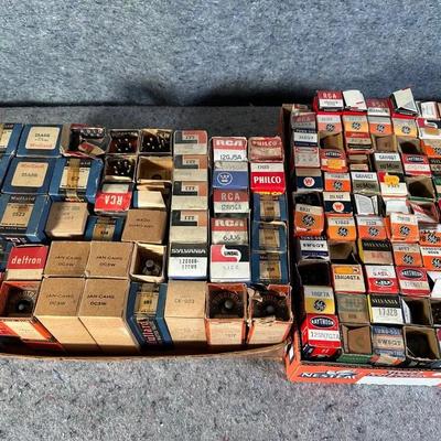 Mixed Vacuum Tube Collection #6 | Assorted Types & Brands | Electronic Components